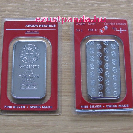 Ezüstrúd 50g Argor-Heraeus