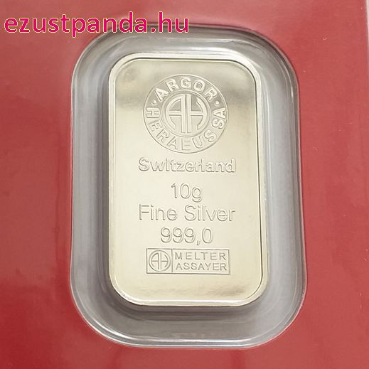 Ezüstrúd 10g Argor-Heraeus Ezüstrúd 10g Argor-Heraeus