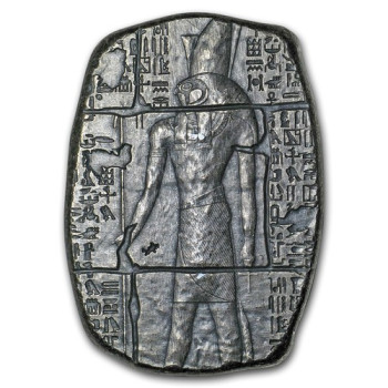 Ezüstrúd relikvia 3 uncia Horus egyiptomi isten
