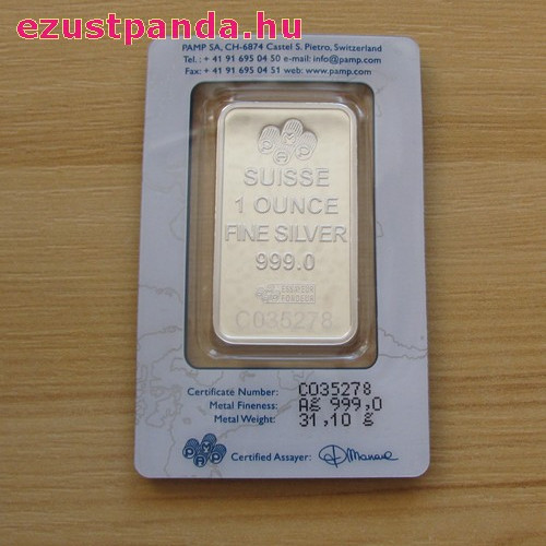 Ezüstrúd 1 uncia PAMP (svájci) Ezüstrúd 1 uncia PAMP (svájci)