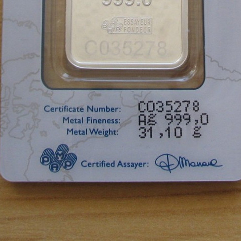 Ezüstrúd 1 uncia PAMP (svájci) Ezüstrúd 1 uncia PAMP (svájci)
