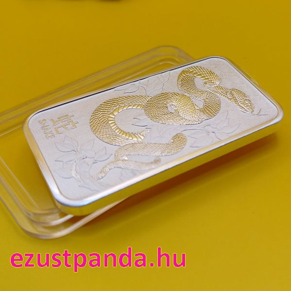 Ezüstrúd Kígyó 1 uncia ausztrál Perth Mint