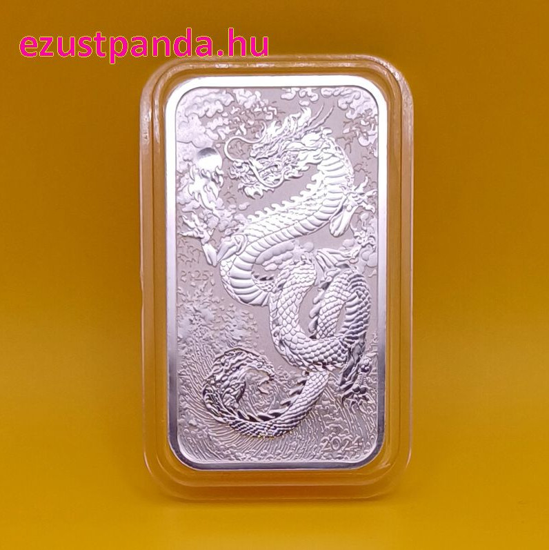 Ezüstrúd Sárkány 2024 1 uncia ausztrál Perth Mint Ezüstrúd Sárkány 2024 1 uncia ausztrál Perth Mint