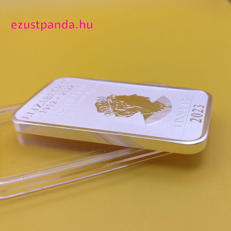 Ezüstrúd Sárkány 2023 1 uncia ausztrál Perth Mint Ezüstrúd Sárkány 2023 1 uncia ausztrál Perth Mint