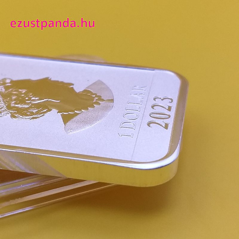 Ezüstrúd Sárkány 2023 1 uncia ausztrál Perth Mint Ezüstrúd Sárkány 2023 1 uncia ausztrál Perth Mint