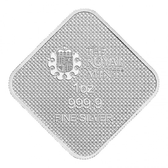 Ezüstrúd Queen's Beasts Címerállatok 1 uncia brit Royal Mint