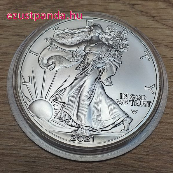 US Eagle - Sas 2021 1 uncia ezüst pénzérme - ÚJ SAS MOTÍVUMMAL! US Eagle - Sas 2021 1 uncia ezüst pénzérme - ÚJ SAS MOTÍVUMMAL!