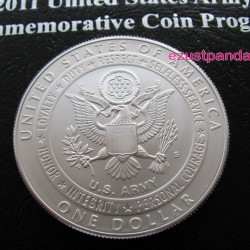 US Army 2011 katonai ezüst emlékérme