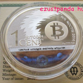 Sol Noctis bitcoin - Binary Eagle 2014 1 uncia ezüst pénzérme