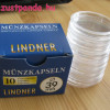 Érmekapszula 10 db LINDNER 39 mm-es átmérőjű érmékhez
