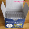 Érmekapszula 10 db LINDNER 39 mm-es átmérőjű érmékhez