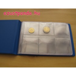 Zsebalbum LINDNER (sárga) 48 érméhez