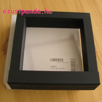 Érme display doboz LINDNER Nimbus 100 1 db érméhez (fekete)